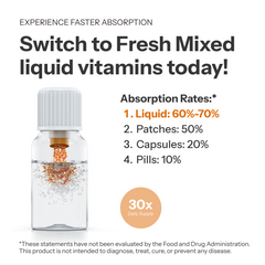 Vitamin C 500 - 30 Vials - monthly supply