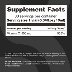 Vitamin C 500 - 30 Vials - monthly supply