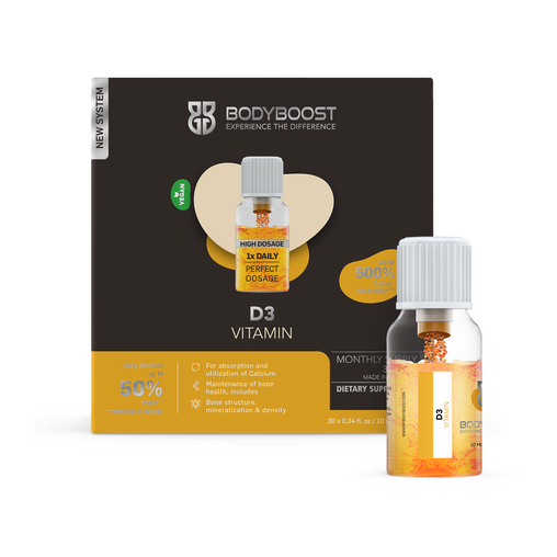 Vitamin D3 - 30 Vials - monthly supply